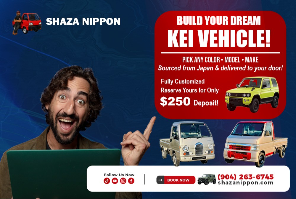 Build & Import Your Dream Kei Vehicle!
